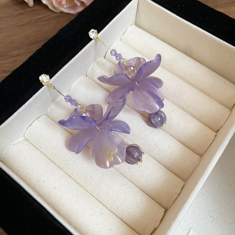 Elegant Amethyst Earrings