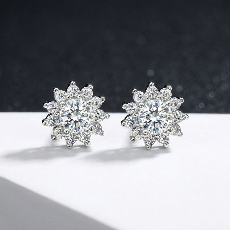 Elegant Crystal Sunburst Petal