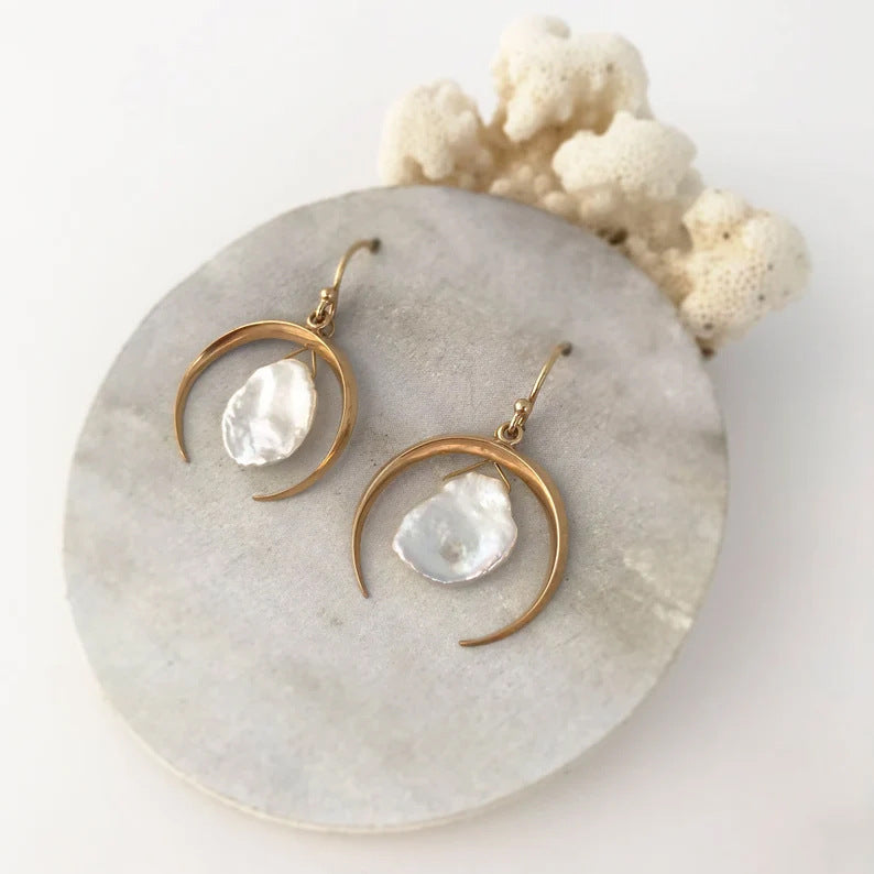 Elegant Pearl Earrings