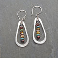 Vintage Beaded Teardrop Earrings