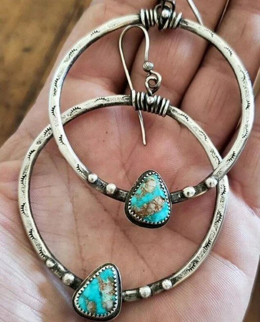 Bohemian Turquoise Earrings