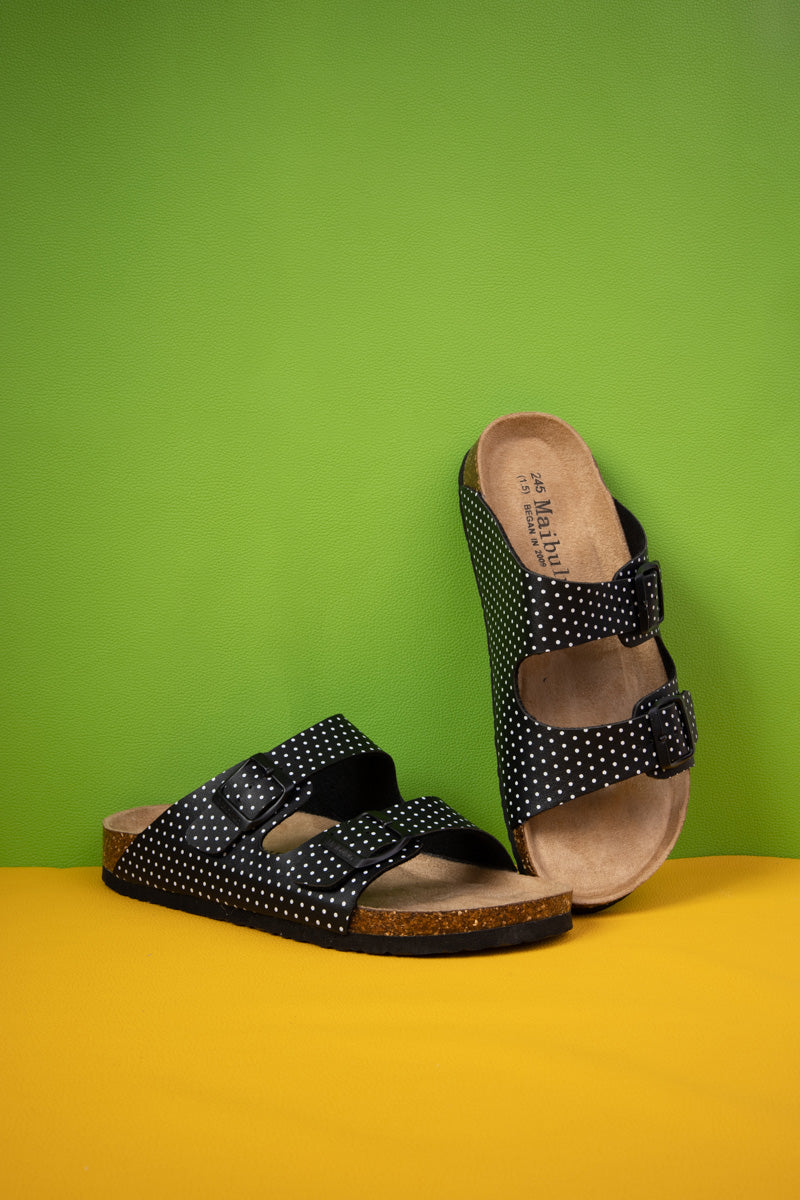 Maibulun | You by Polka Dot Footbed Sandal