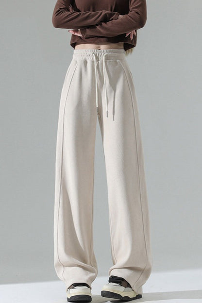 Fleece Lined Relaxed Knit Pants
