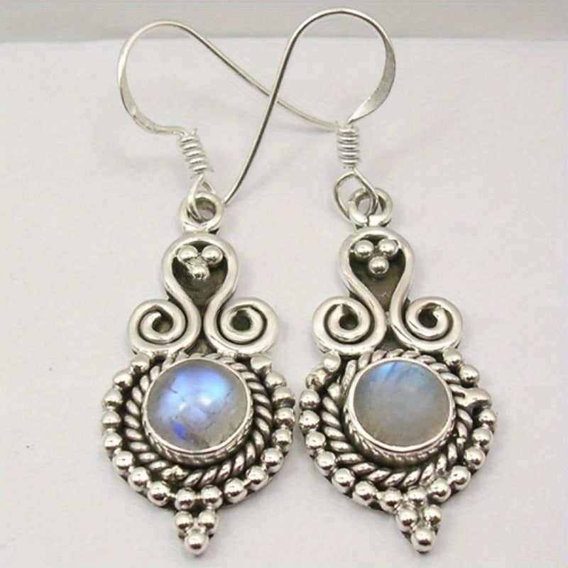 Vintage Moonstone Earrings