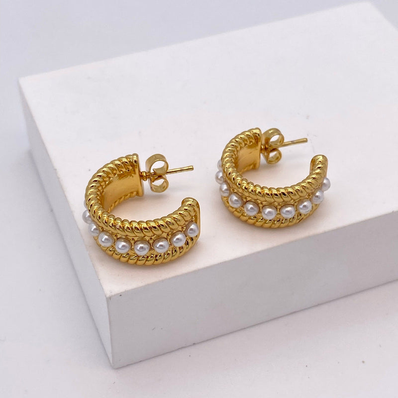 Elegant Pearl Earrings