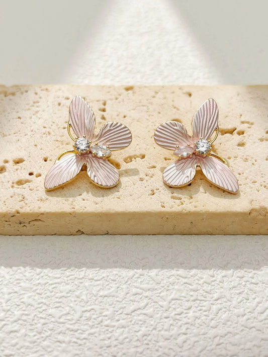 Elegant Flower Earrings