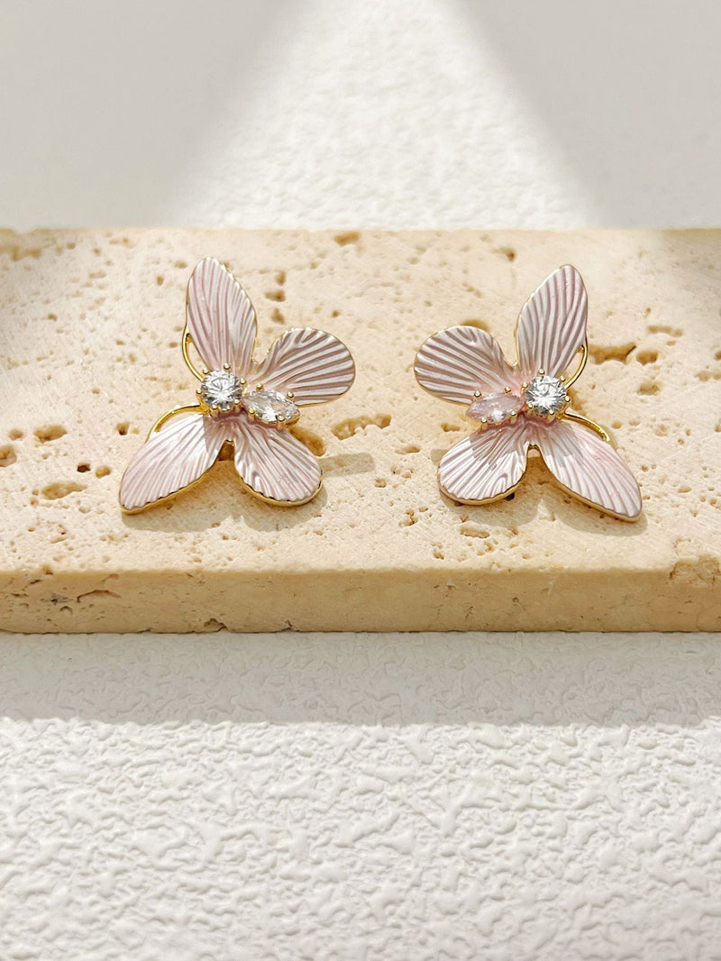 Elegant Flower Earrings