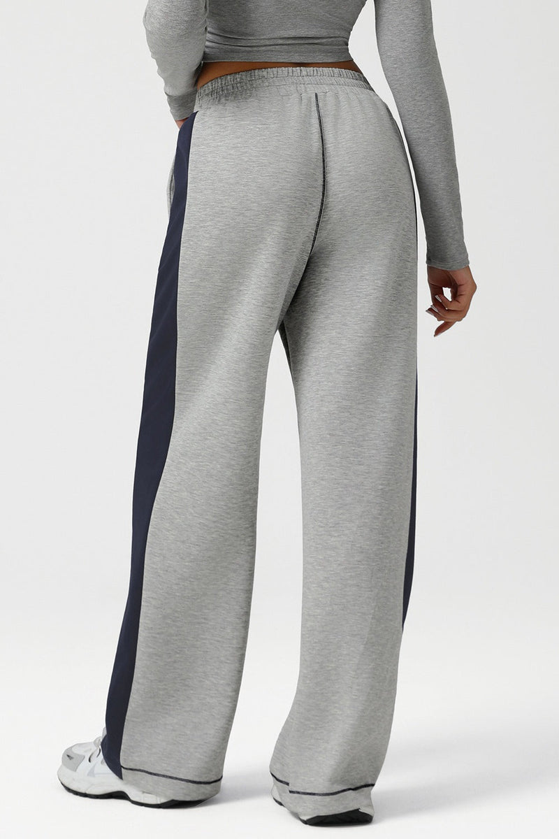 Color Block Yoga Knit Pants