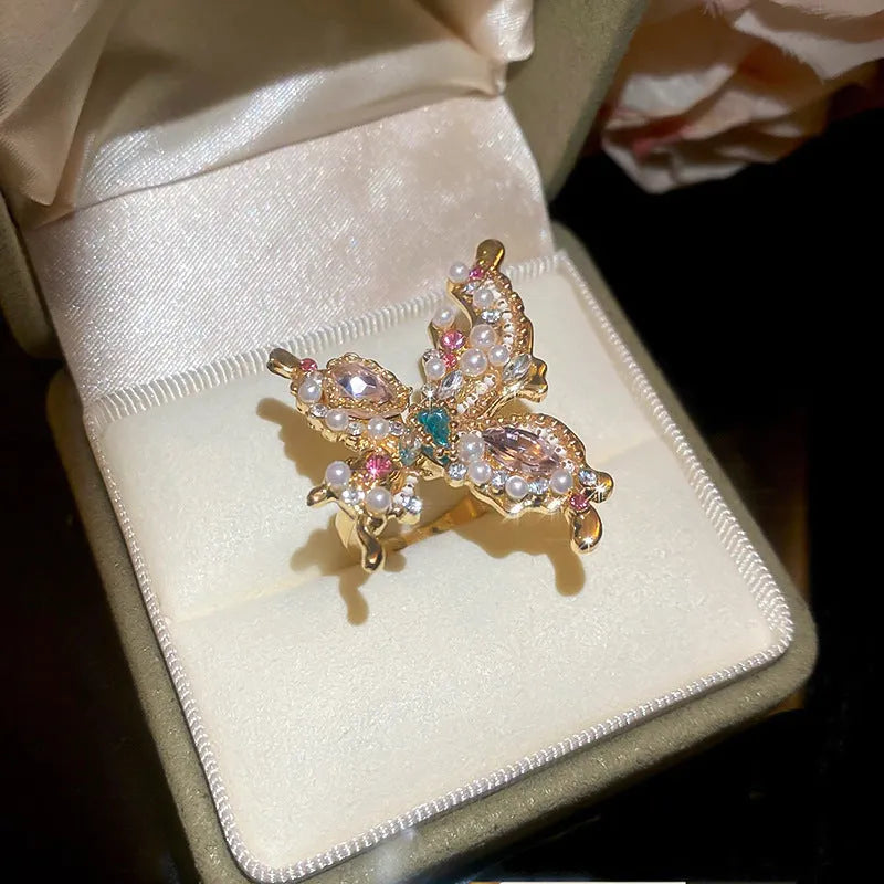 Vintage Butterfly Ring