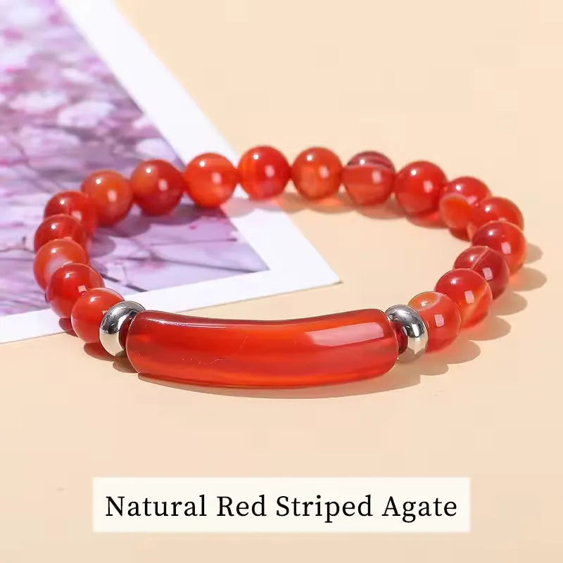 Elegant Red Agate