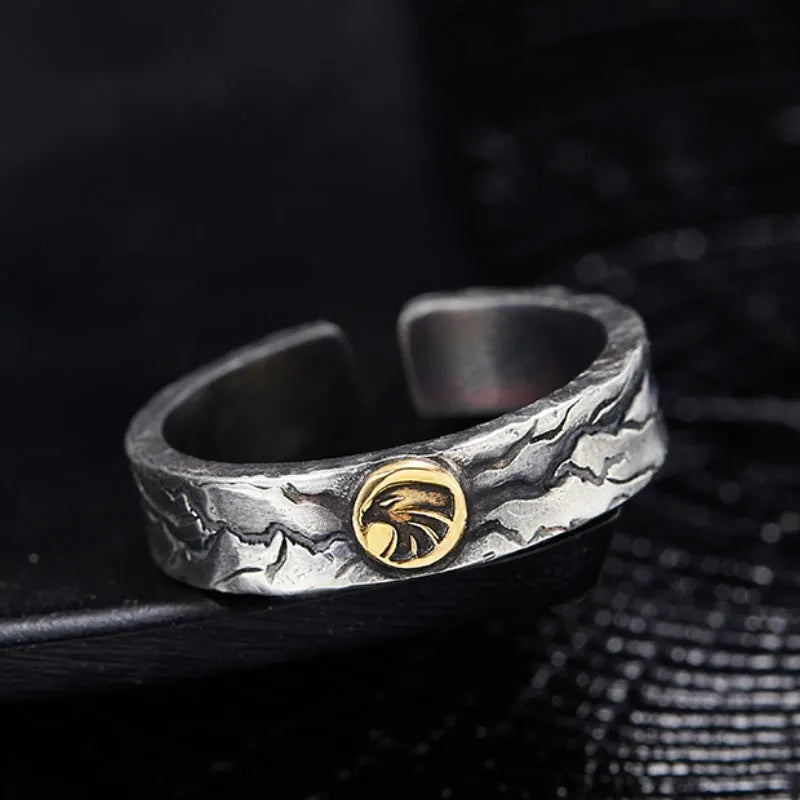 Statement Eagle Ring