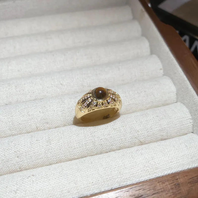 Vintage Tiger Eye Ring