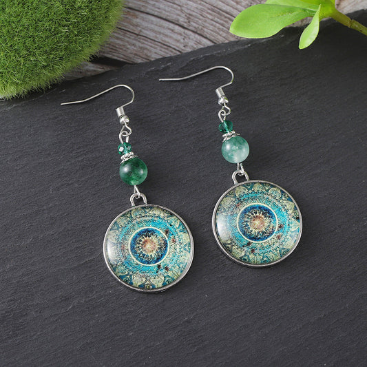 Bohemian Mandala Earrings