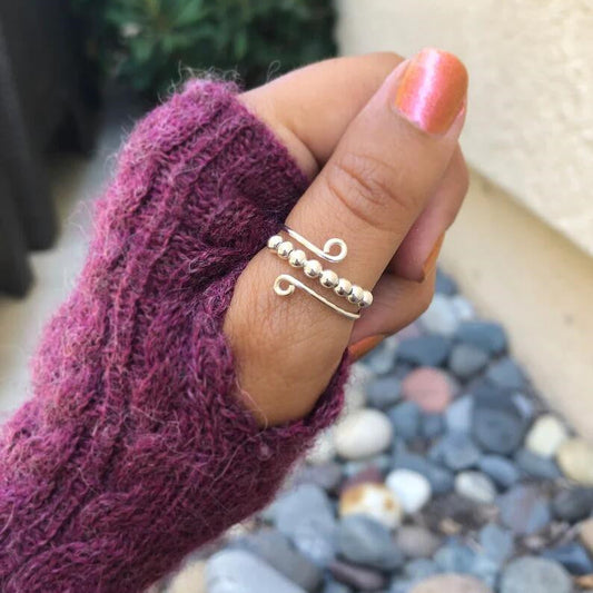 Minimalist Beaded Ring