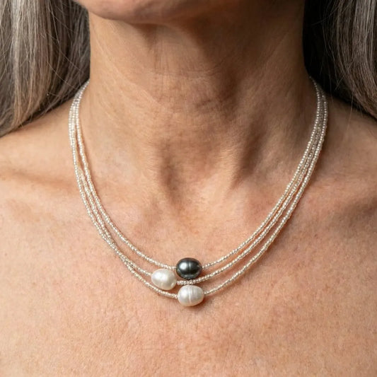 A Vintage Fresh Water Pearl Necklace