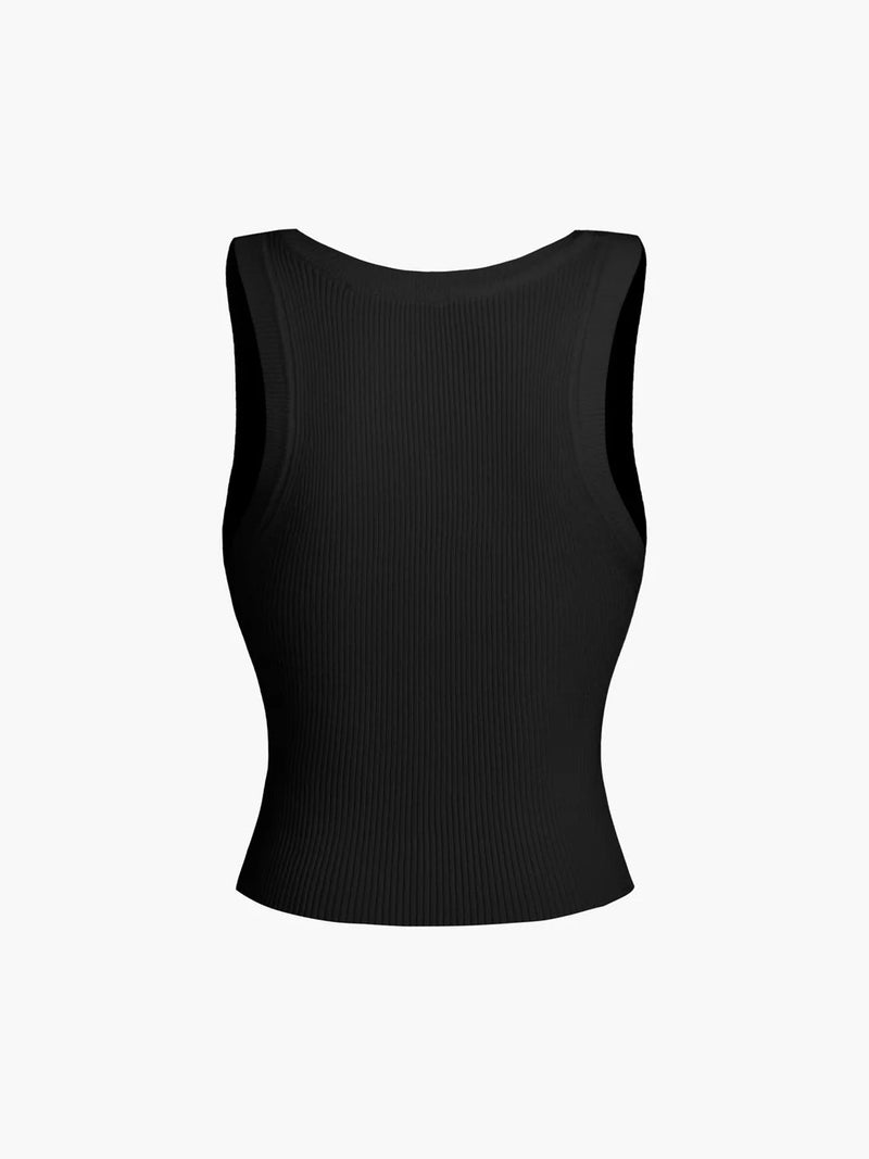 Ribbed Sweater Top