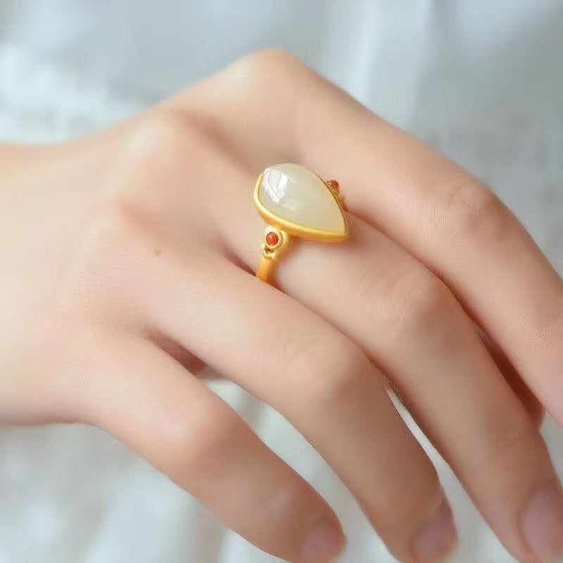 Elegant Moonstone Ring