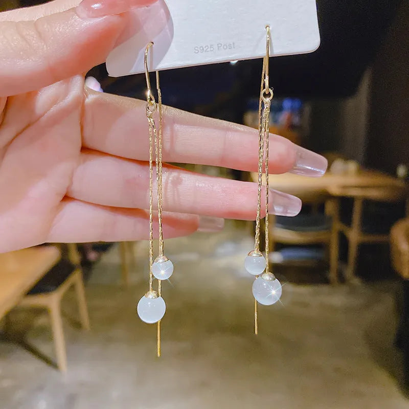Elegant Moonstone Earrings