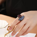 Vintage Raw Gemstone Ring