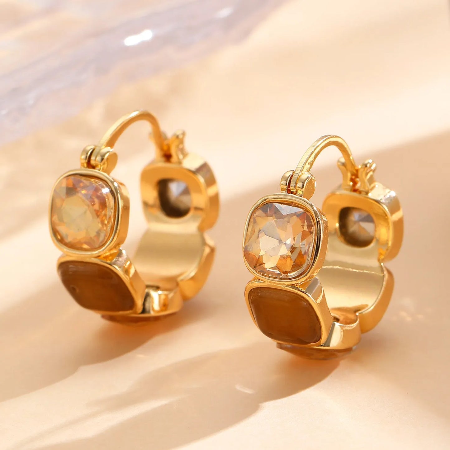 Elegant Citrine Earrings
