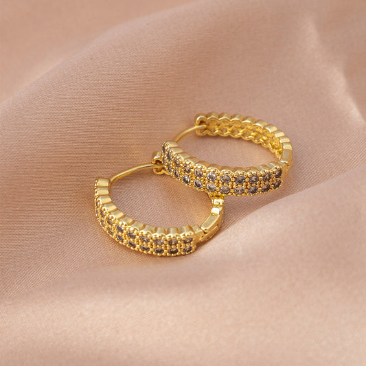Classic Gold Hoop Earrings