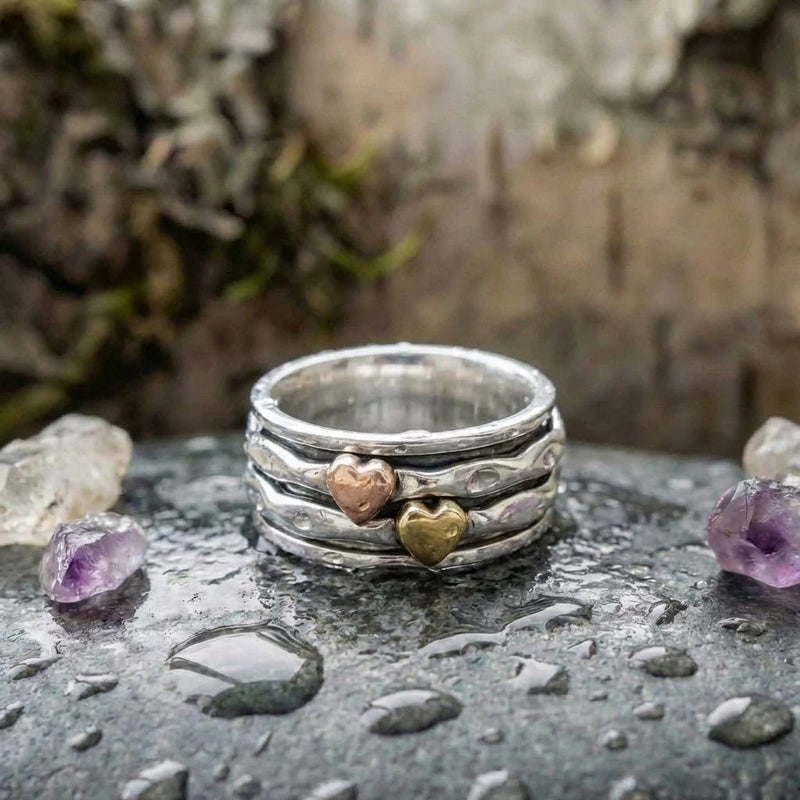Bohemian Heart Ring