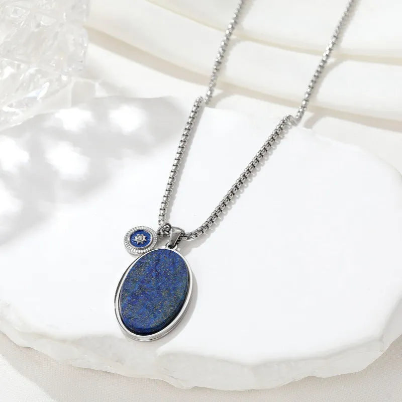 Elegant Lapis Lazuli Necklace