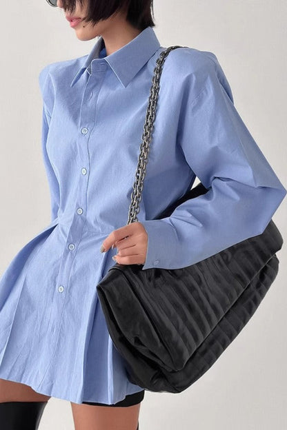 Cotton Tie Blouse