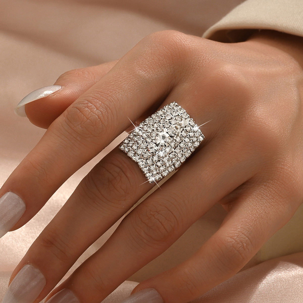 Statement Diamond Ring
