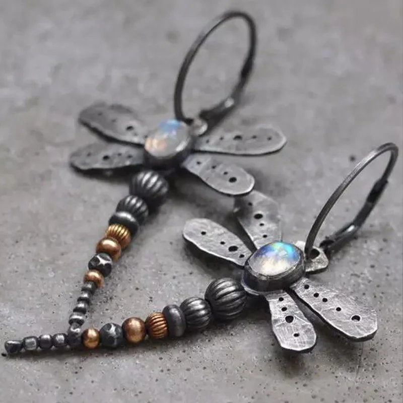 Vintage Dragonfly Earrings
