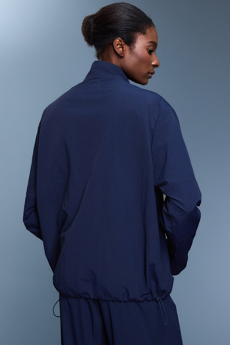 Athletic Half-zip Loose Sweatshirt