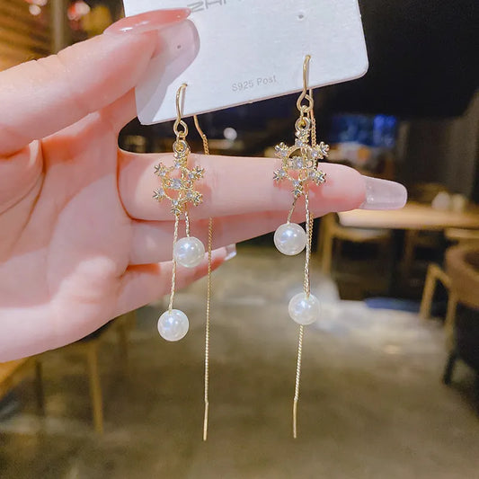 Elegant Pearl Earrings