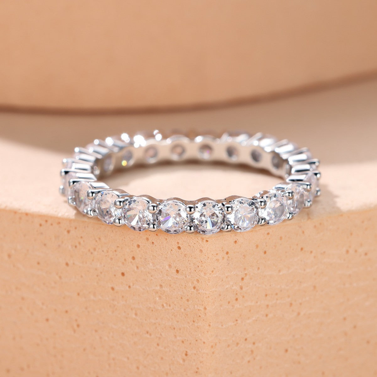 Elegant Crystal Ring