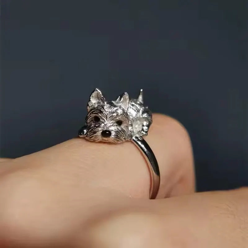 Vintage Wolf Ring