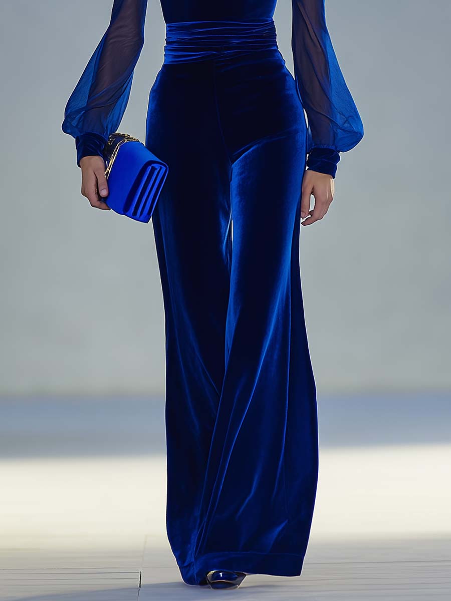 Sophie | Velvet Jumpsuit