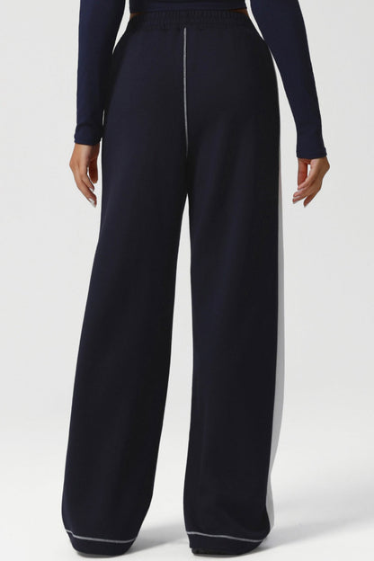 Color Block Yoga Knit Pants