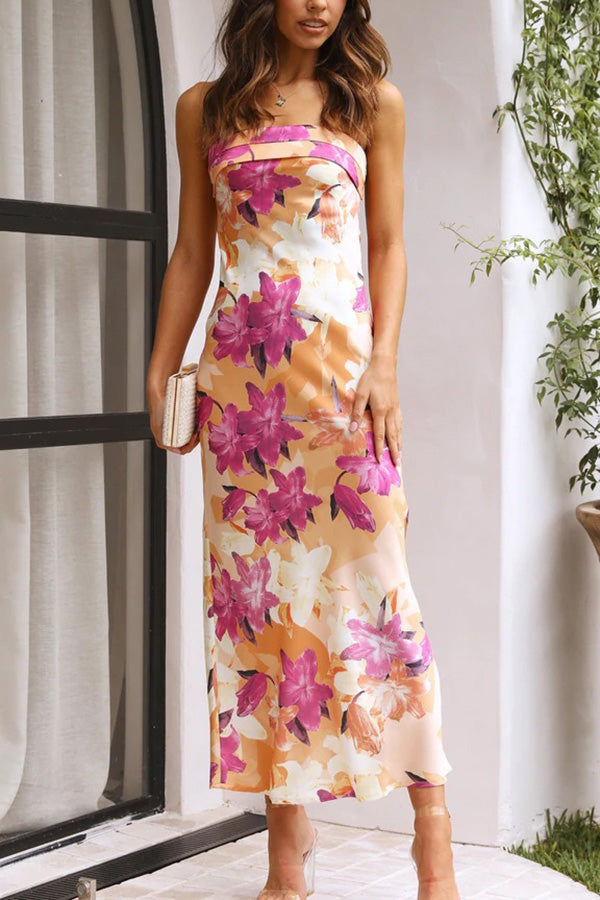 Letters of Mine Off Shoulder Maxi Dress