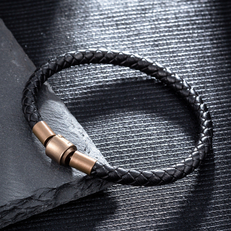 Braided Leather Bracelet