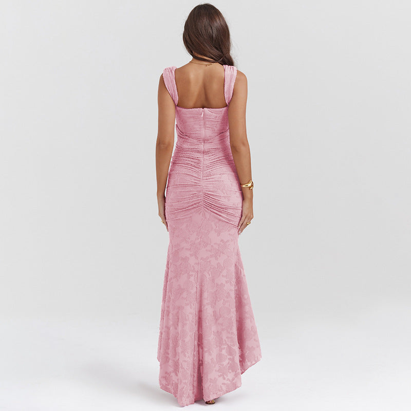 Rose Pink Maxi Dress