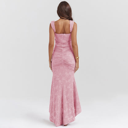 Rose Pink Maxi Dress