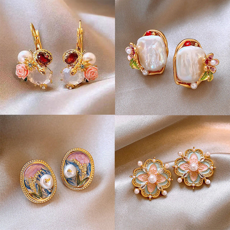 Vintage Pearl Earrings