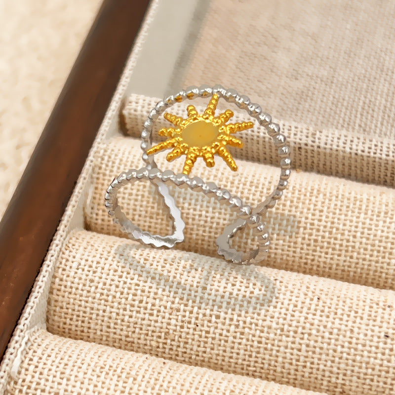 Minimalist Sun Ring