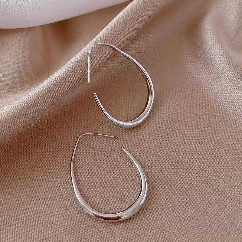 Minimalist Silver Earrings