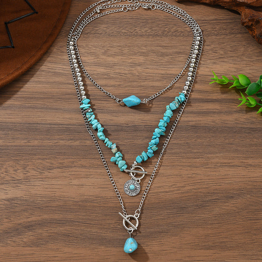 Bohemian Turquoise Necklace