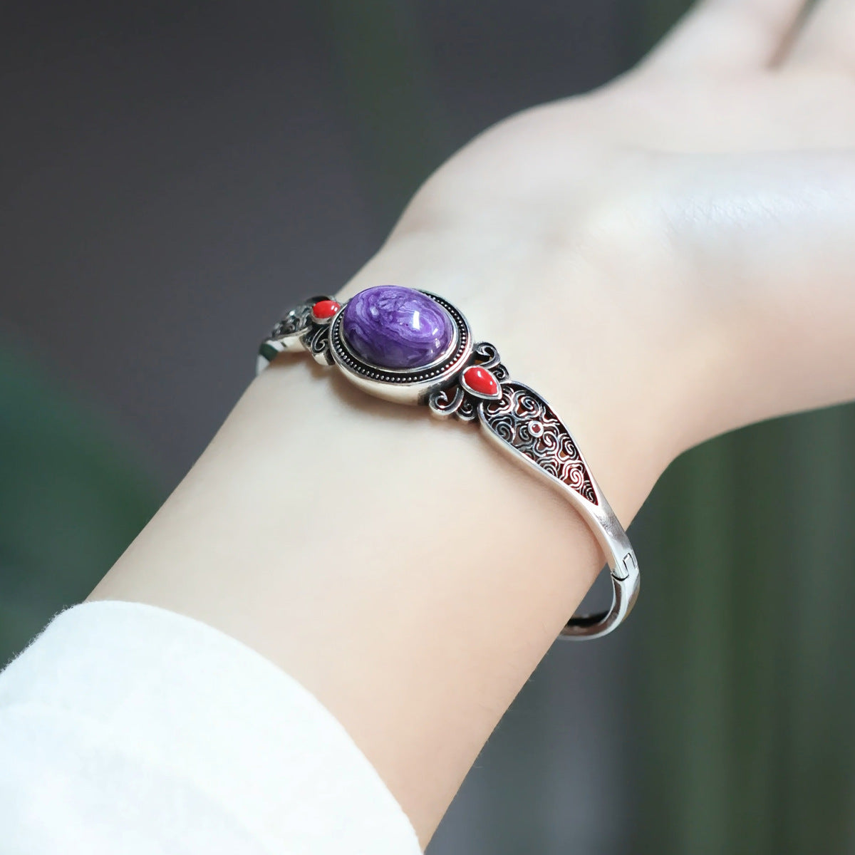 Vintage Amethyst Bracelet
