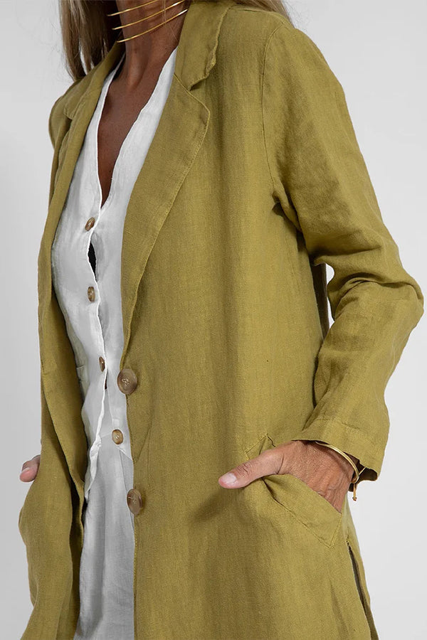 Linen Frock Coat
