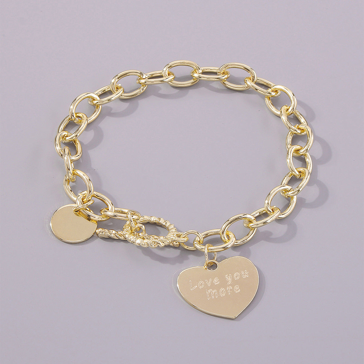 Gold Charm Bracelet