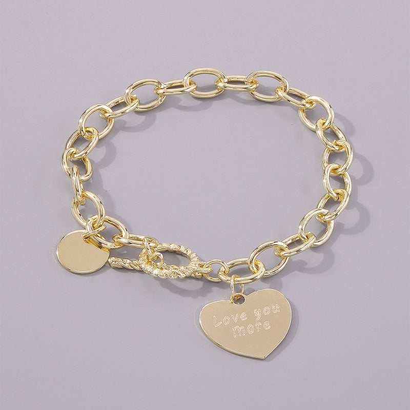 Gold Charm Bracelet