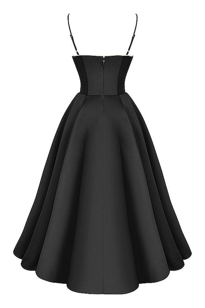 Suspender V-neck Sleeveless Tutu Maxi Dress