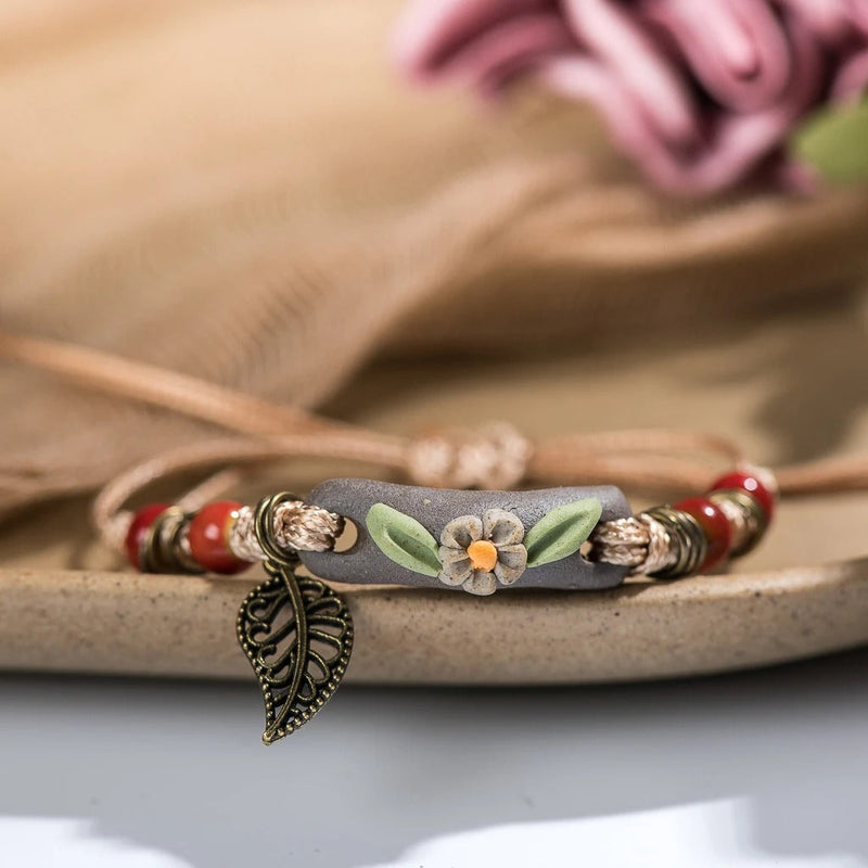Bohemian Flower Bracelet